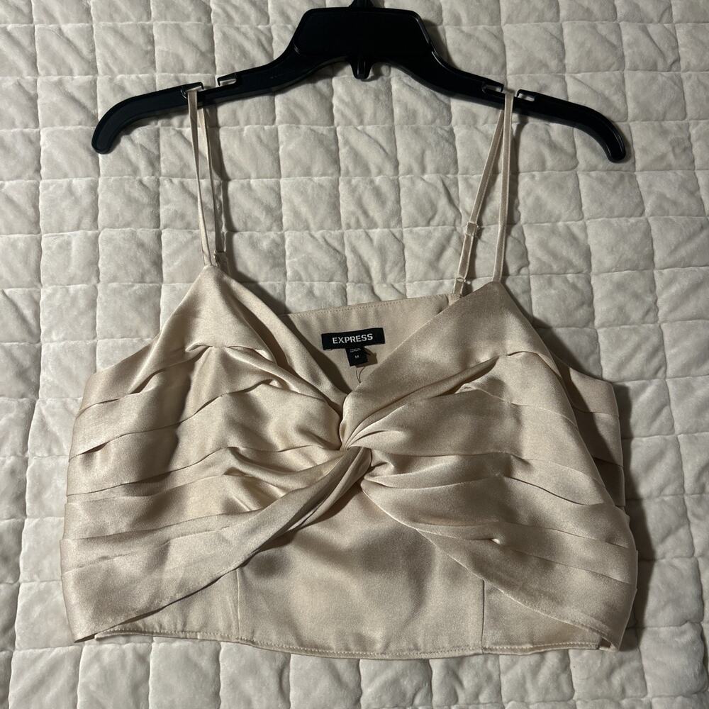 Express Women’s Dress Top Size Medium Cream